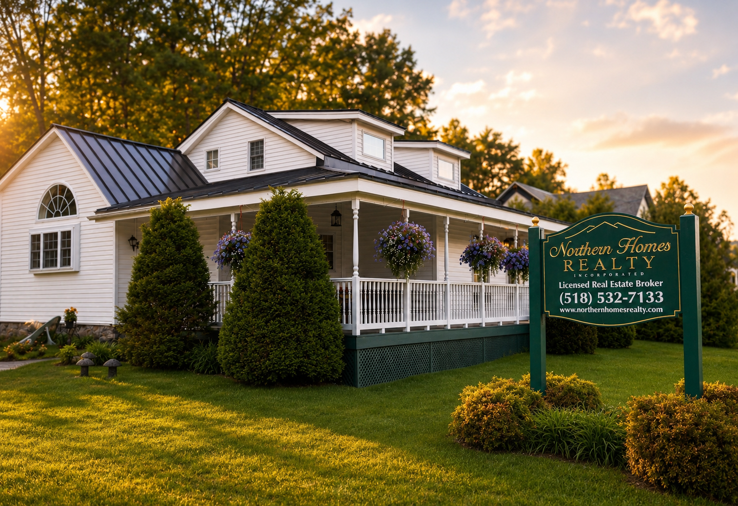 Northern Homes Realty office in the Adirondack region